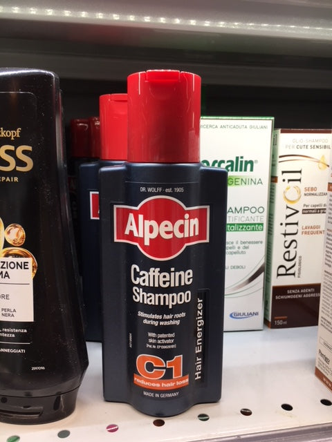 caffine shampoo, coffee delivered to your doorstep, drink coffee like an Italian