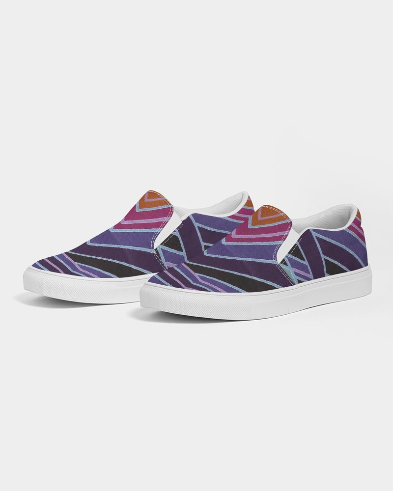 Purple Hippo Slip On