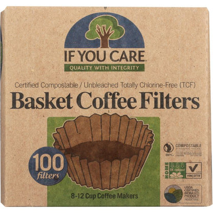 100 Coffee Basket Filters