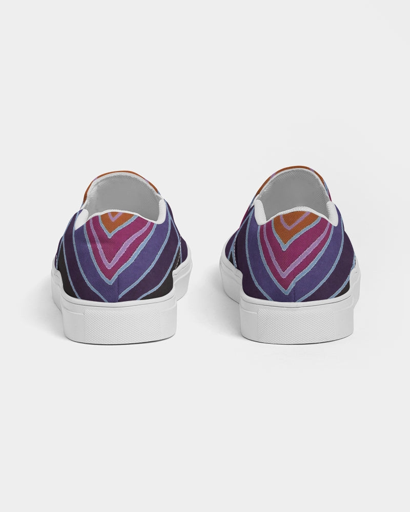 Purple Hippo Slip On