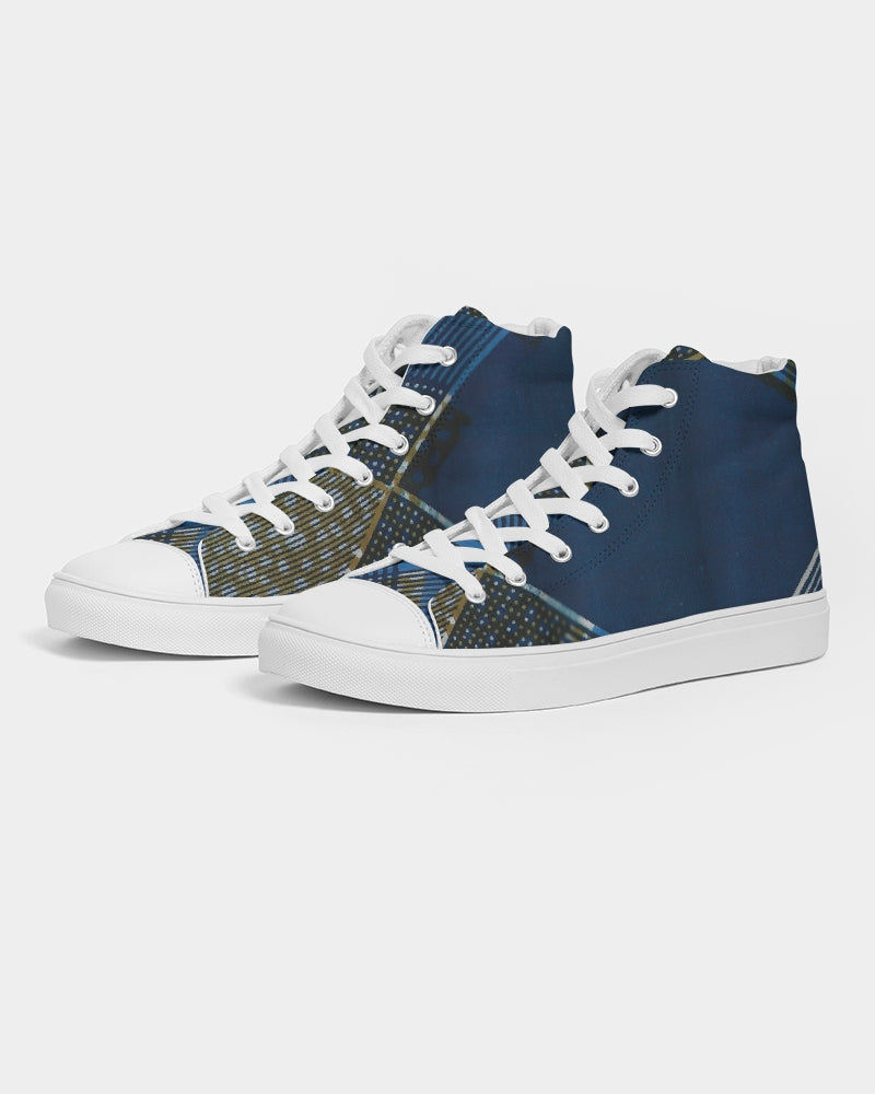 African Wax Men's Hightop Shoe