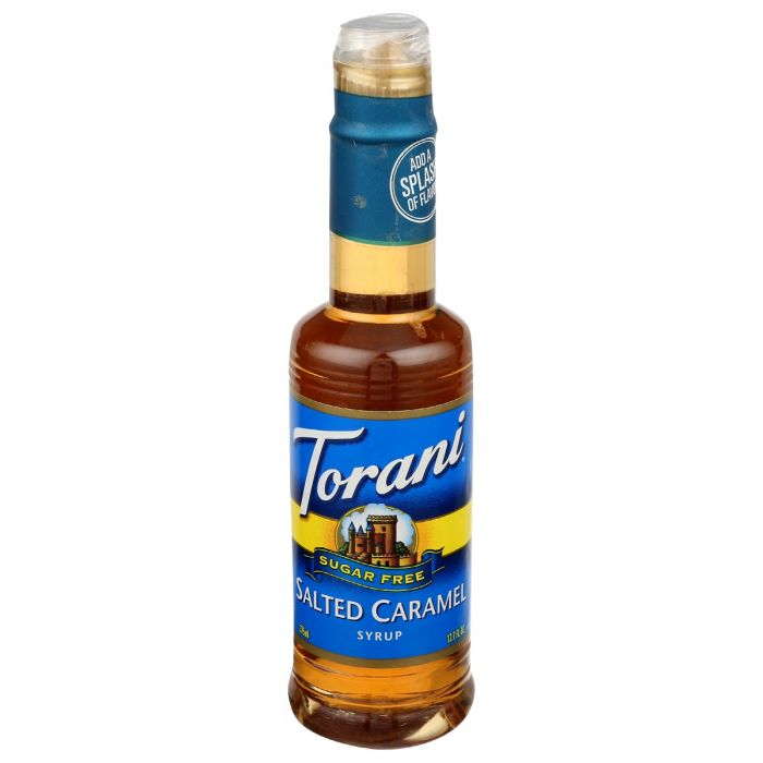 TORANI Sugar Free Salted Caramel Syrup12.7oz